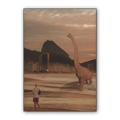 Seaside wall art poster