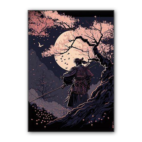 Blossoms of Battle wall art poster