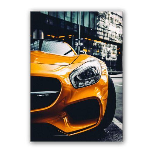 Mercedes AMG GT wall art poster