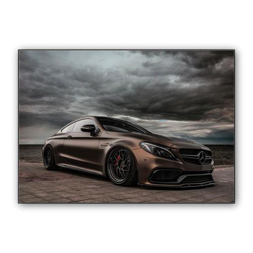 Mercedes AMG C63 wall art poster