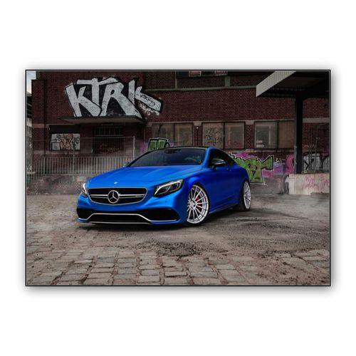 Mercedes S63 AMG Coupe wall art poster
