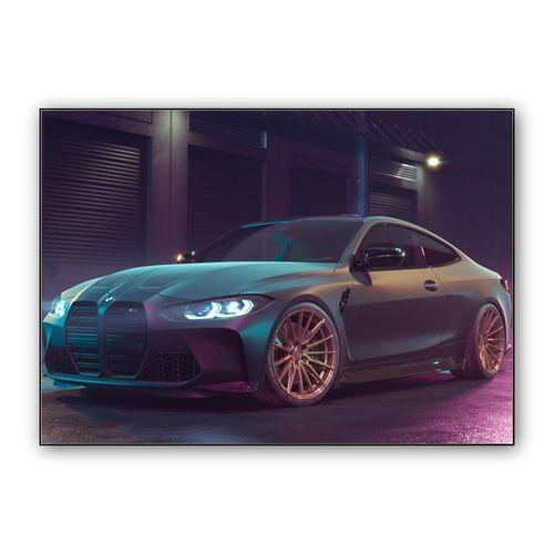 BMW G22 M4 wall art poster
