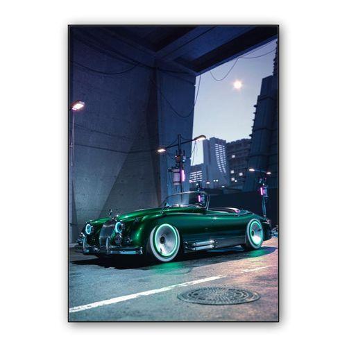 Jaguar XK150 wall art poster