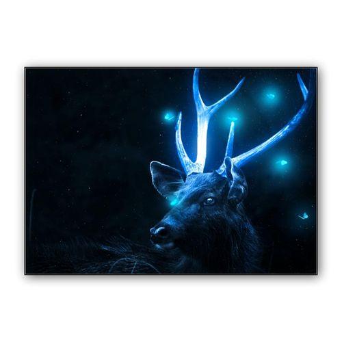 Glowing Dear wall art poster