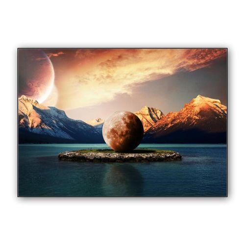 Island wall art poster