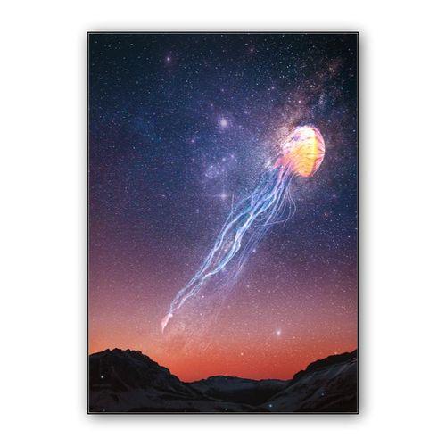 Jellyfish wall art poster