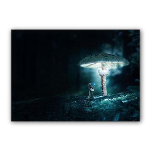 Mushrooms wall art poster