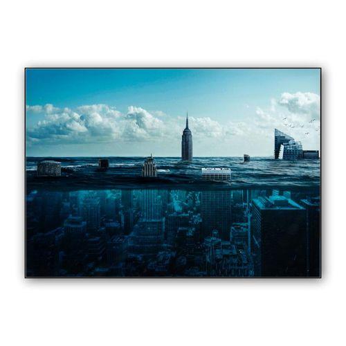 New York Underwater wall art poster