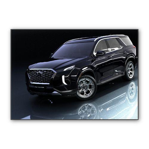 Hyundai Palisade 2019 wall art poster