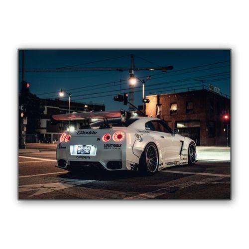 Nissan GT-R R35 wall art poster