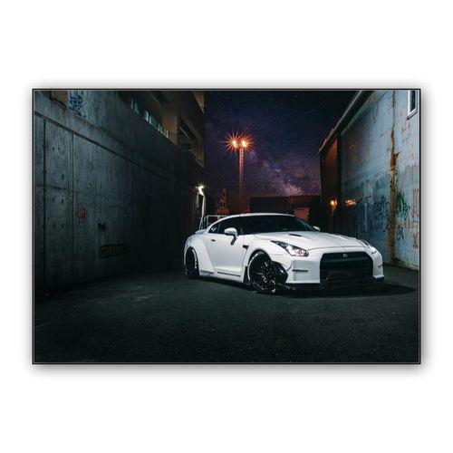 Nissan GT-R R35 wall art poster