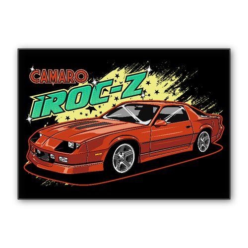 Camaro IROC-Z wall art poster