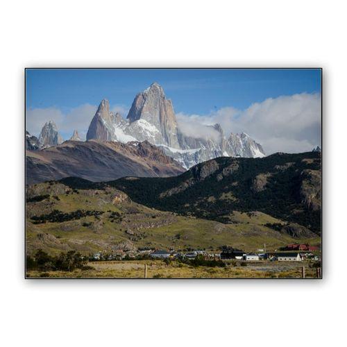 Chalten mountains wall art poster