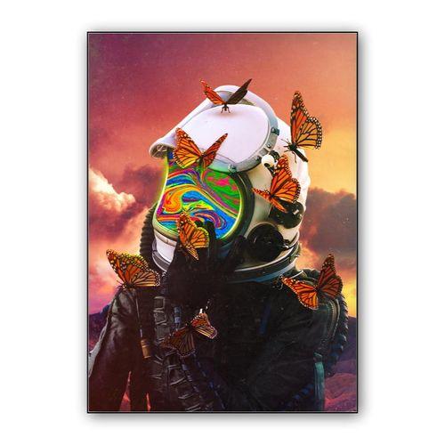 The thoughtful explorer wall art poster