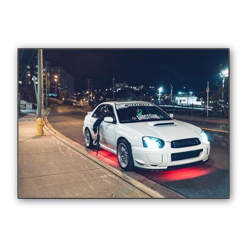 Subaru Impreza WRX STI wall art poster