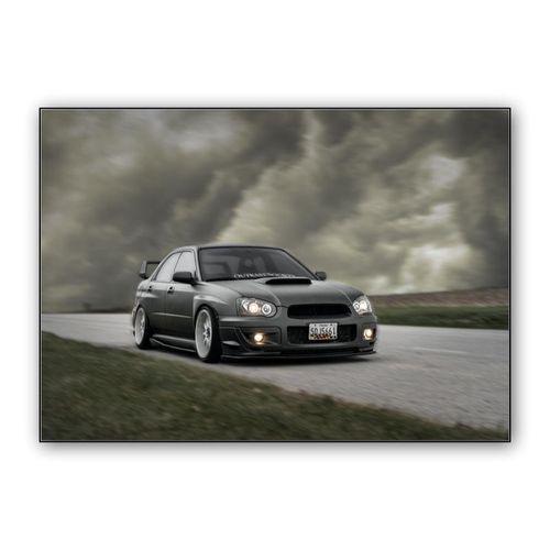Subaru Impreza WRX STI wall art poster