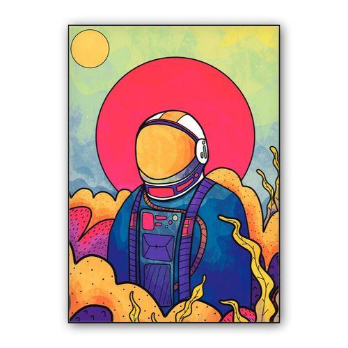 The planet explorer wall art poster