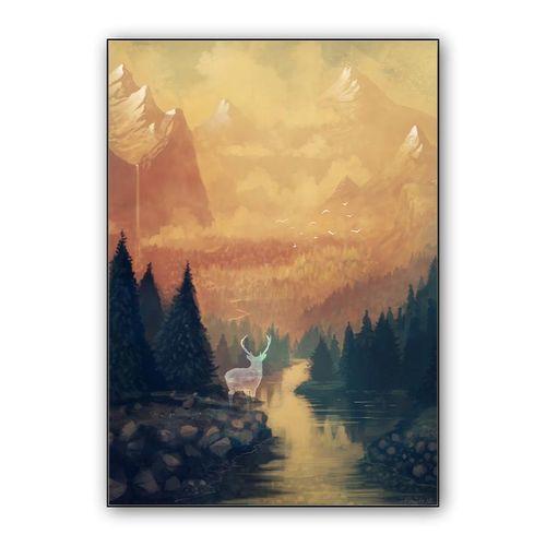 Ancient spirit wall art poster