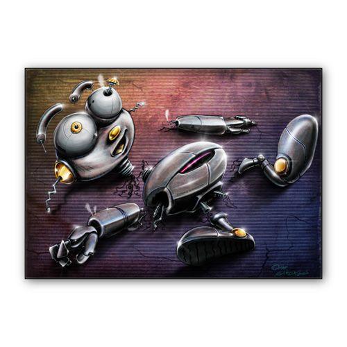 RoBot wall art poster