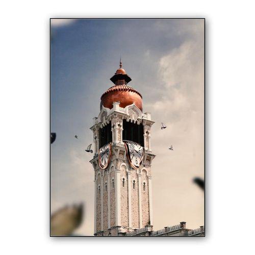 Clock Tower wall art poster