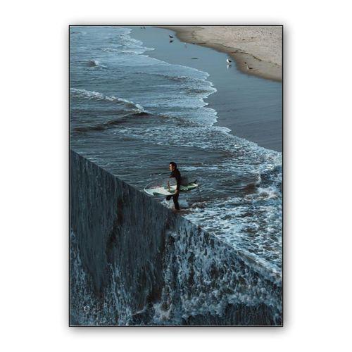 Edge Surfer wall art poster