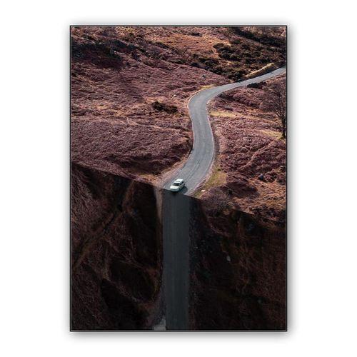 End Of The Road wall art poster