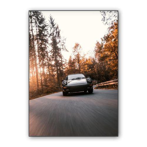 Porsche 911 Carrera 3.2 wall art poster