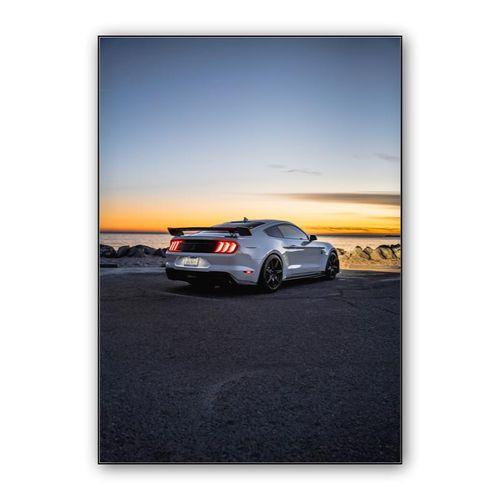 Ford Mustang Shelby GT500 wall art poster
