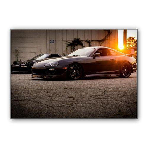 Toyota Supra wall art poster