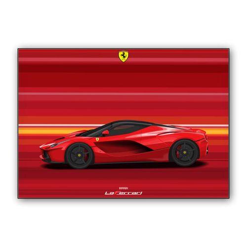 Ferrari LaFerrari wall art poster