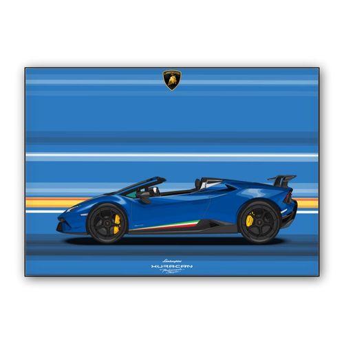 Lamborghini Huracan Performante Spider wall art poster