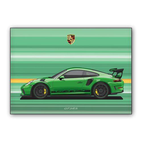 Porsche GT3 RS wall art poster