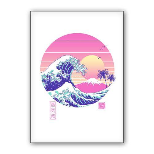 Great Vaporwave wall art poster