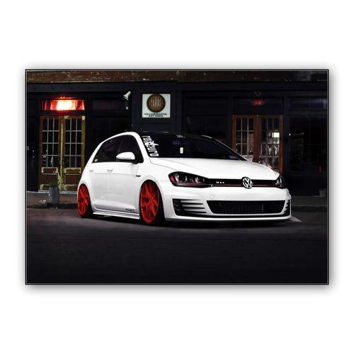 Volkswagen Golf GTI MK7 wall art poster