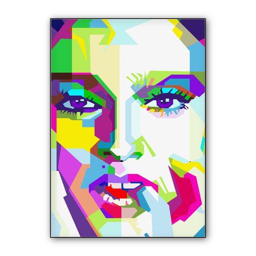 Madonna American Pop Singer WPAP wall art poster