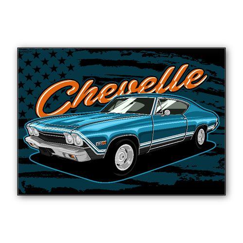 Chevrolet Chevelle SS wall art poster