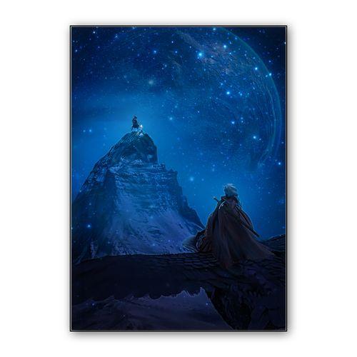 Crow and Archer wall art poster