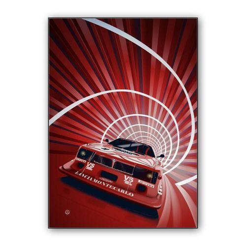 Lancia Monte Carlo wall art poster