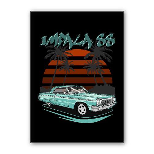 Chevrolet Impala SS wall art poster