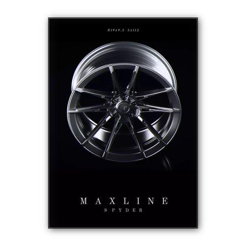 Maxline Spyder Wheels ( Potrait 1 ) wall art poster