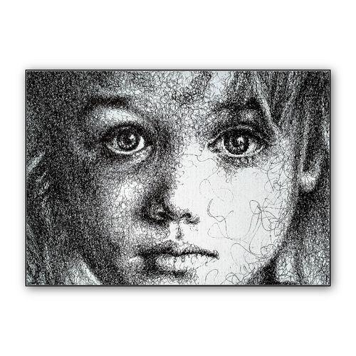 Girl wall art poster