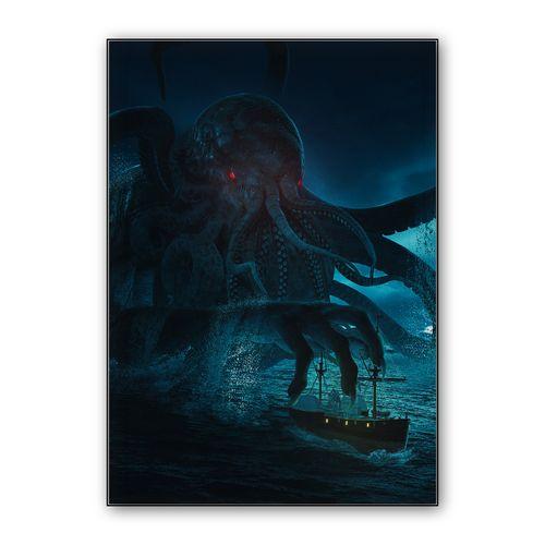 Cthulhu wall art poster