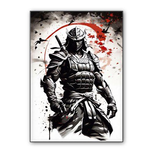 Samurai Warrior wall art poster