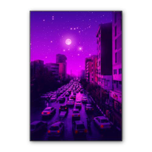 Aesthetic tehran wall art poster
