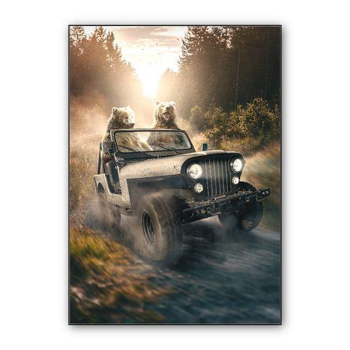 On The Loose wall art poster