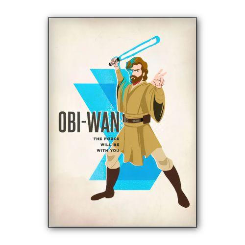 Obi Wan wall art poster