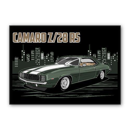 Chevrolet Camaro Z/28 RS wall art poster