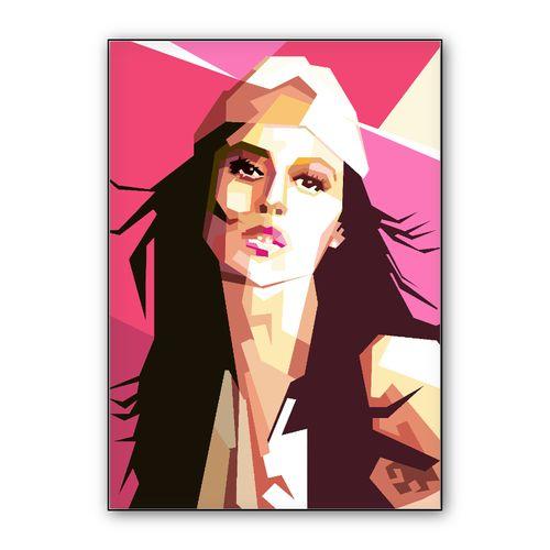 Beauty Monica Bellucci Actress Retro wall art poster