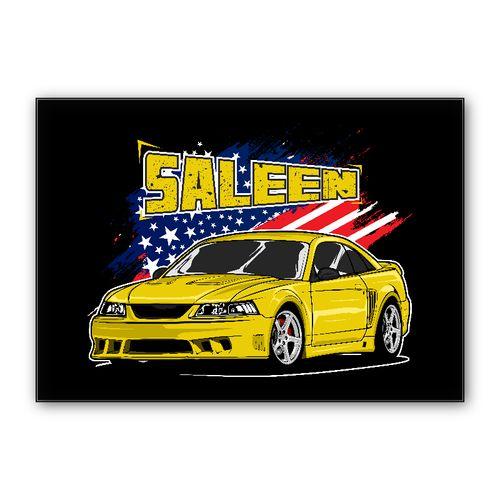 Ford Saleen wall art poster