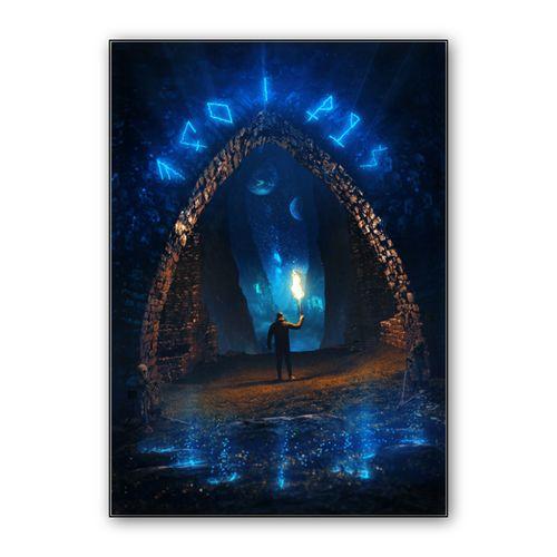 Secret Passage wall art poster